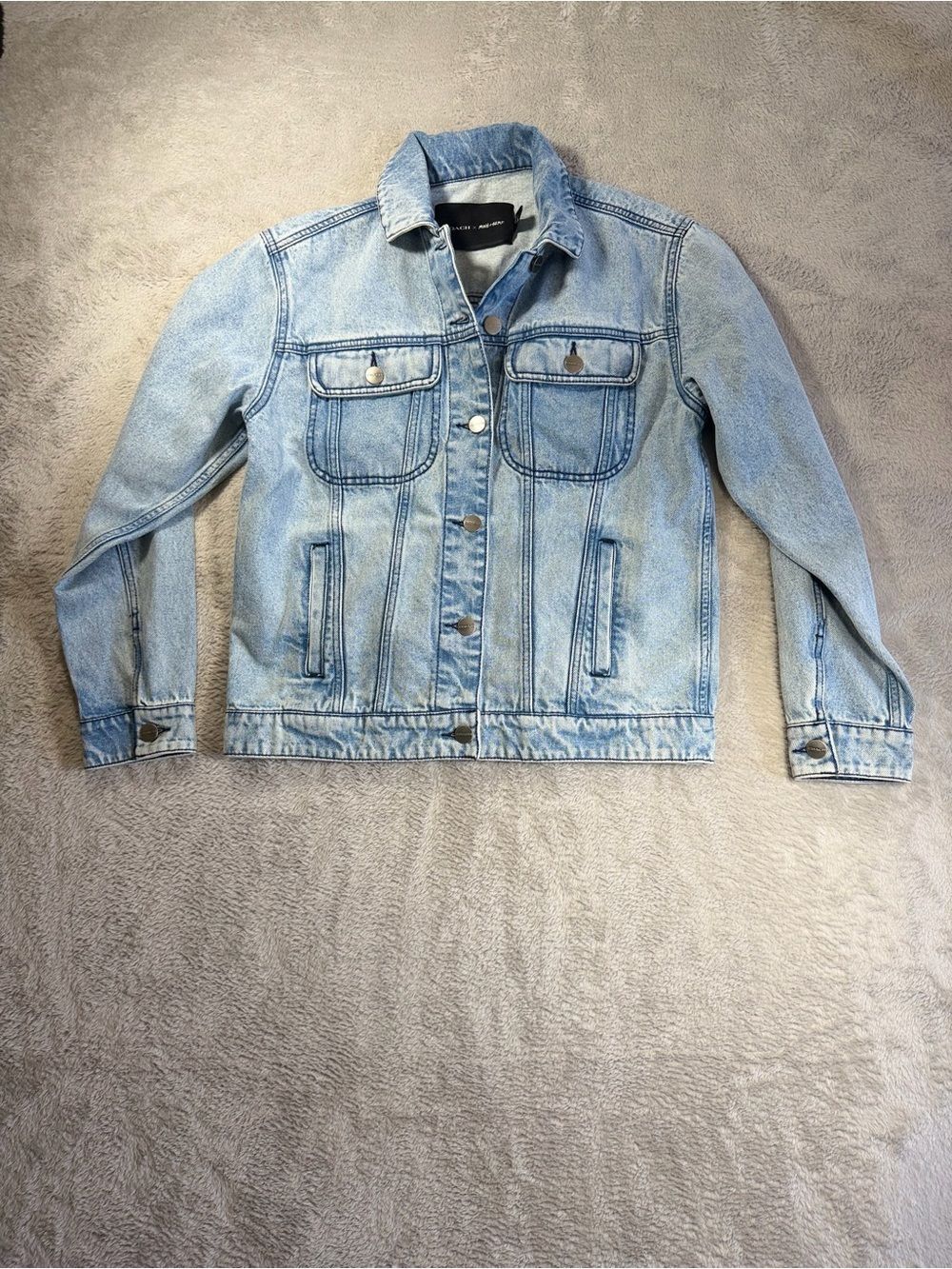 COACH X Mint + Serf Women’s Denim Jacket XS - Picture 2 of 6